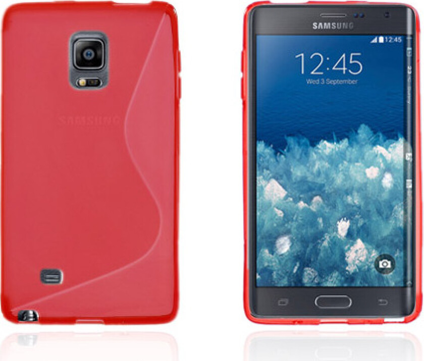 Lagerlöf (rød) Samsung Galaxy Note Edge Deksel