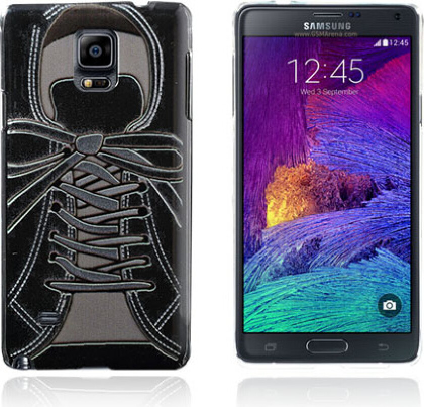 Sort Ink (Skolisser) Samsung Galaxy Note 4 Deksel