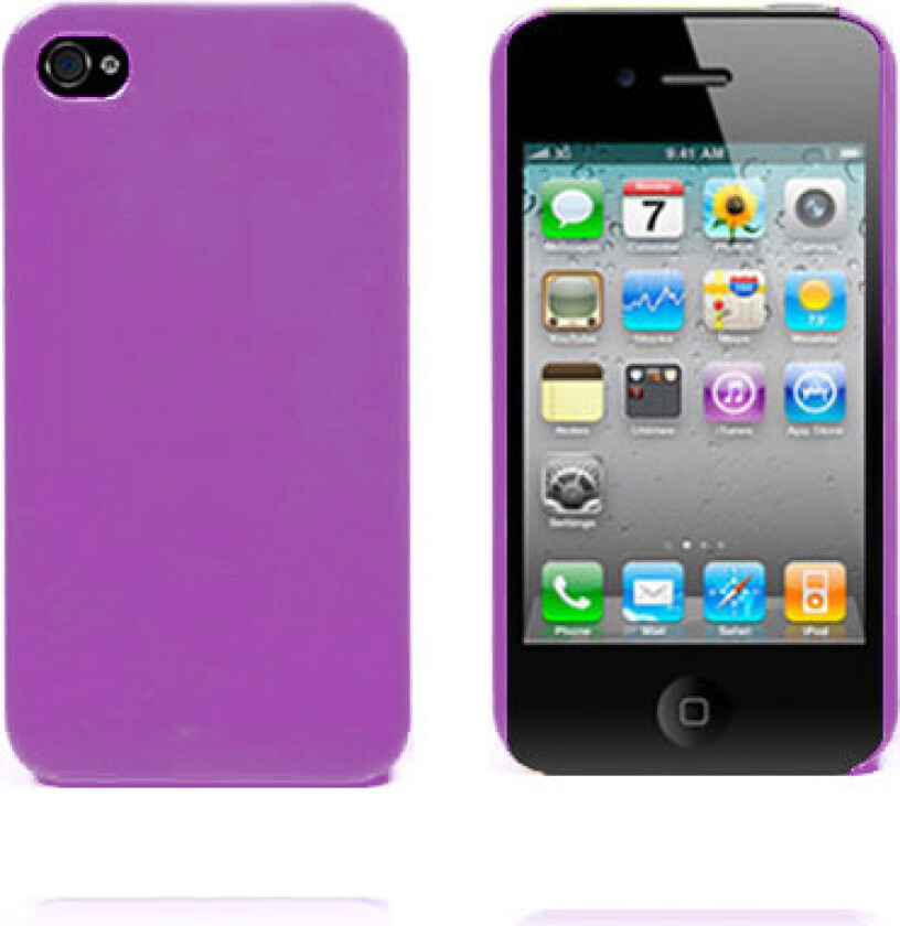 Candy Hard Shell (Gul) iPhone 4S Deksel