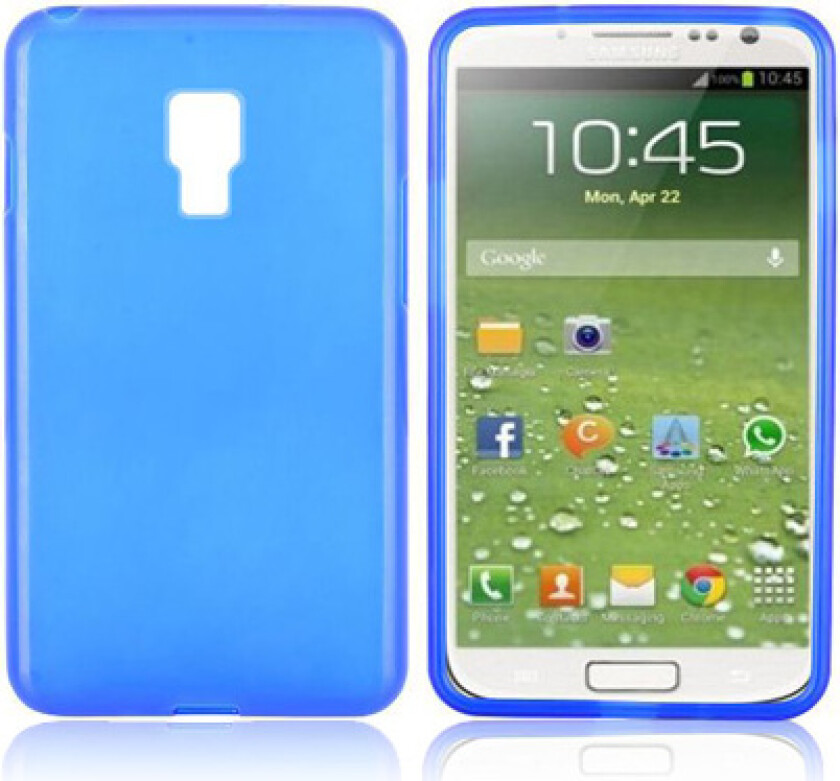 GelEtui (Mørk Blå) Samsung Galaxy S4 Deksel