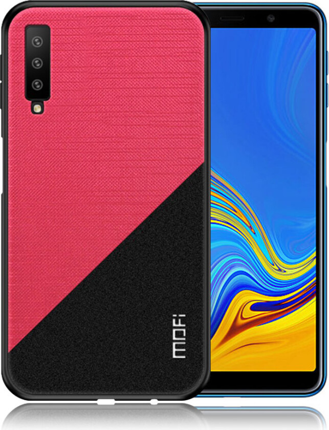 MOFI Samsung Galaxy A7 beskyttelses deksel av hybrid materiale - rose
