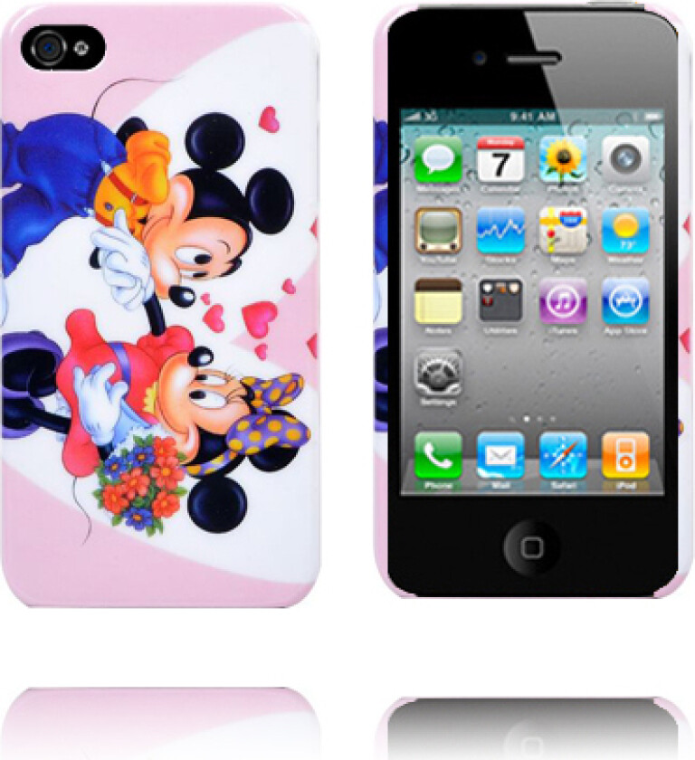 New Sketch (Micky & Minnie) iPhone 4S Deksel