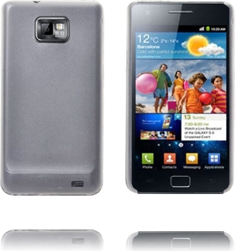 Slim Series (Klar) Samsung Galaxy S2 Deksel