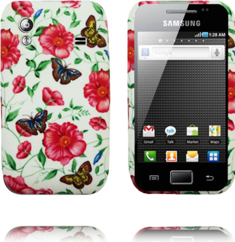 Symphony (Blomsts og Sommerfugler) Samsung Galaxy Ace Deksel