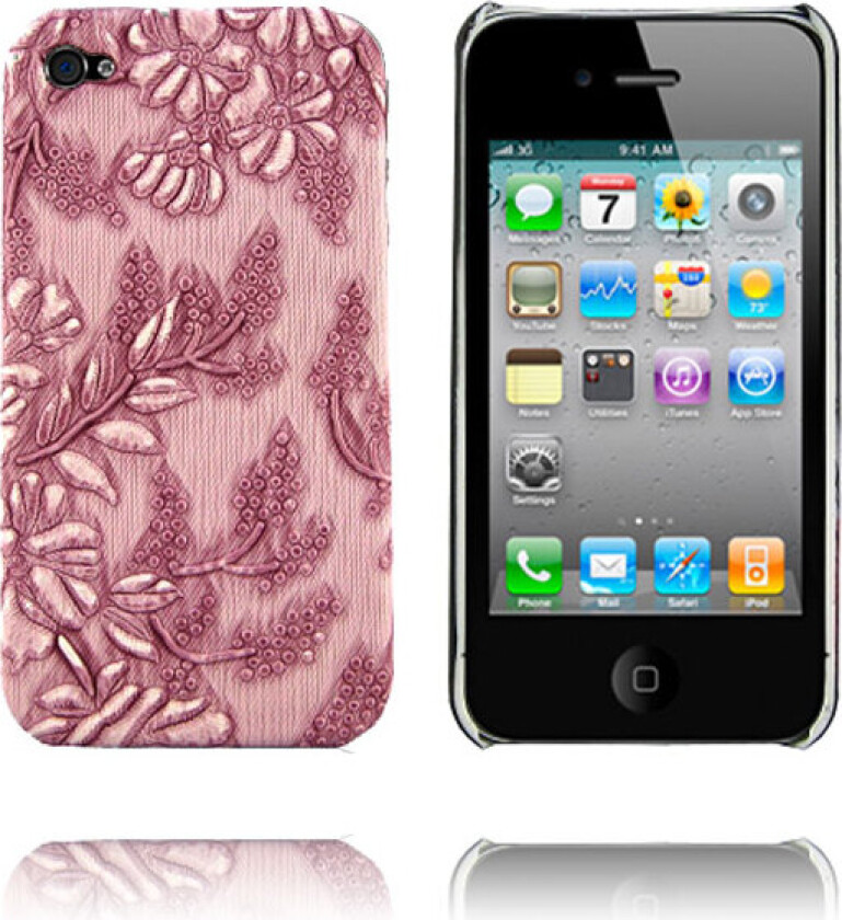 Romance Garden (Rosa) iPhone 4 Deksel