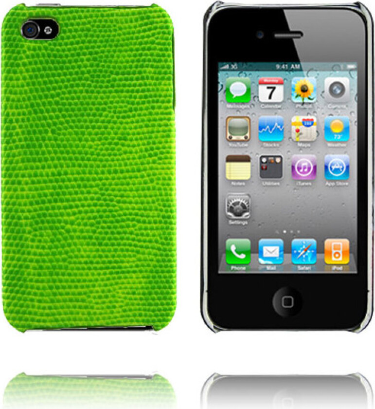 Croco (Grønn) iPhone 4 Deksel