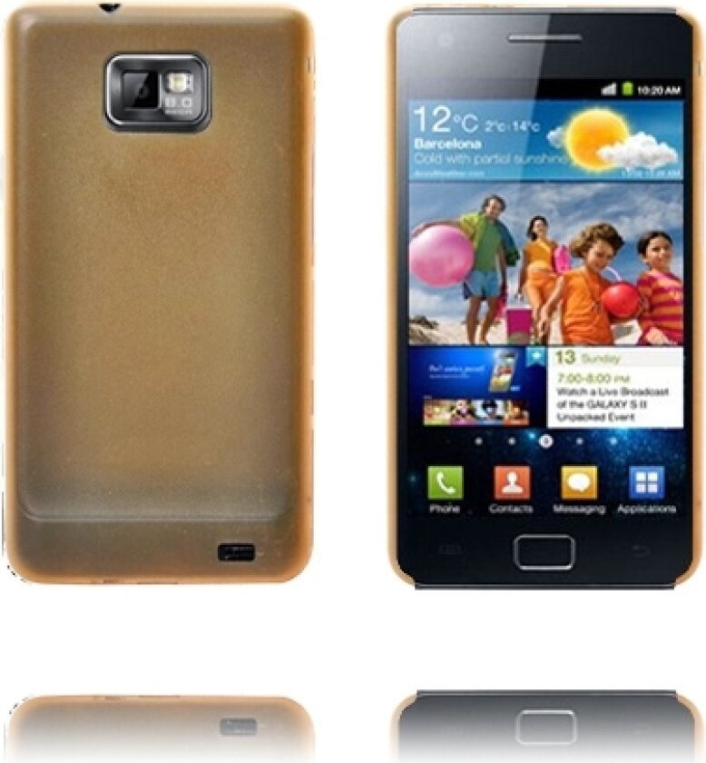 Slim Series (Oransje) Samsung Galaxy S2 Deksel