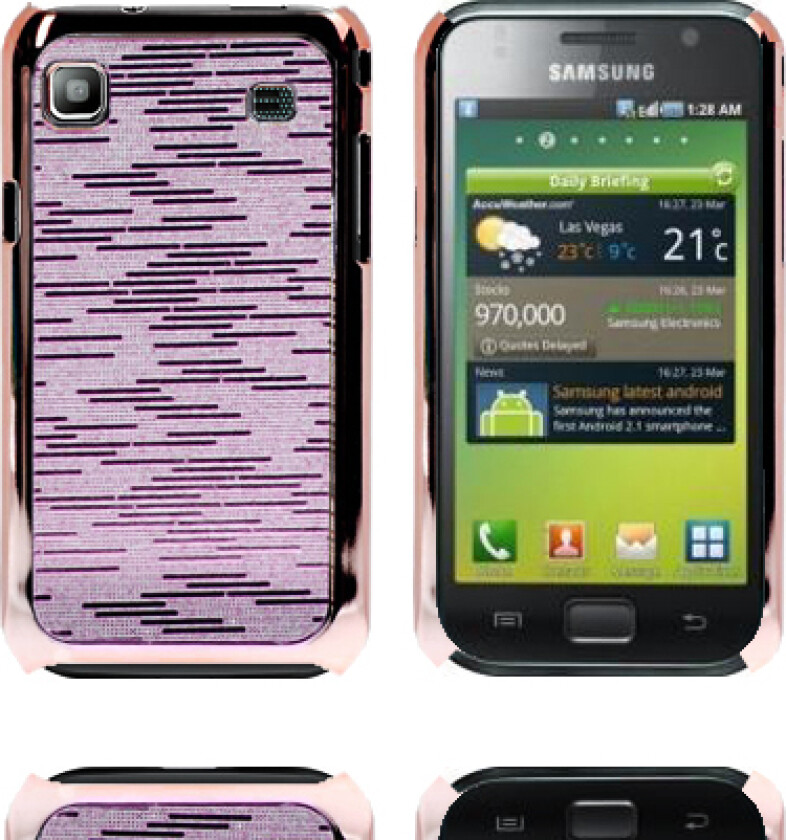 Foxtrot (Rosa) Samsung Galaxy S i9000 Deksel