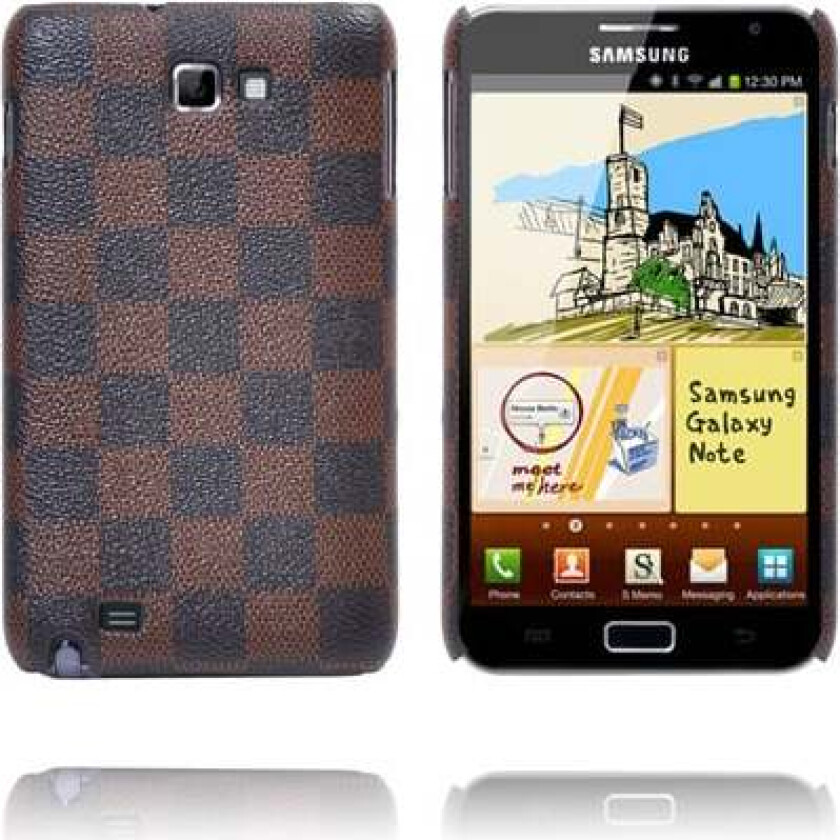 Barsberry Chess (Brun) Samsung Galaxy Note Deksel