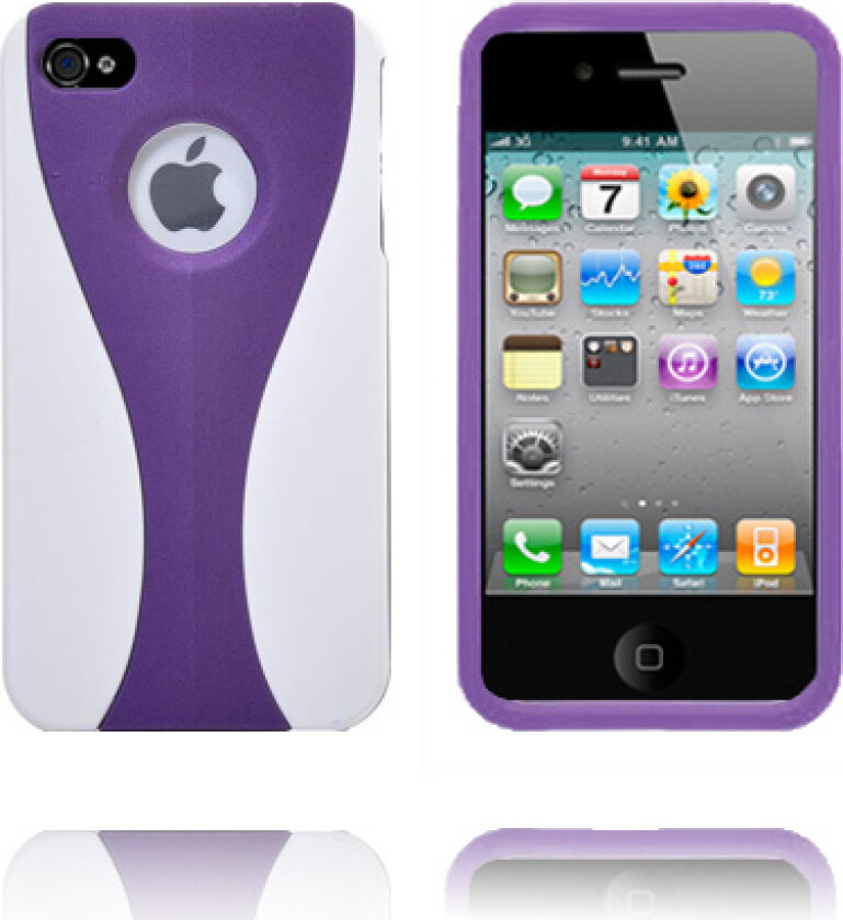 iCurve Snap-On (Lilla) iPhone 4S Deksel