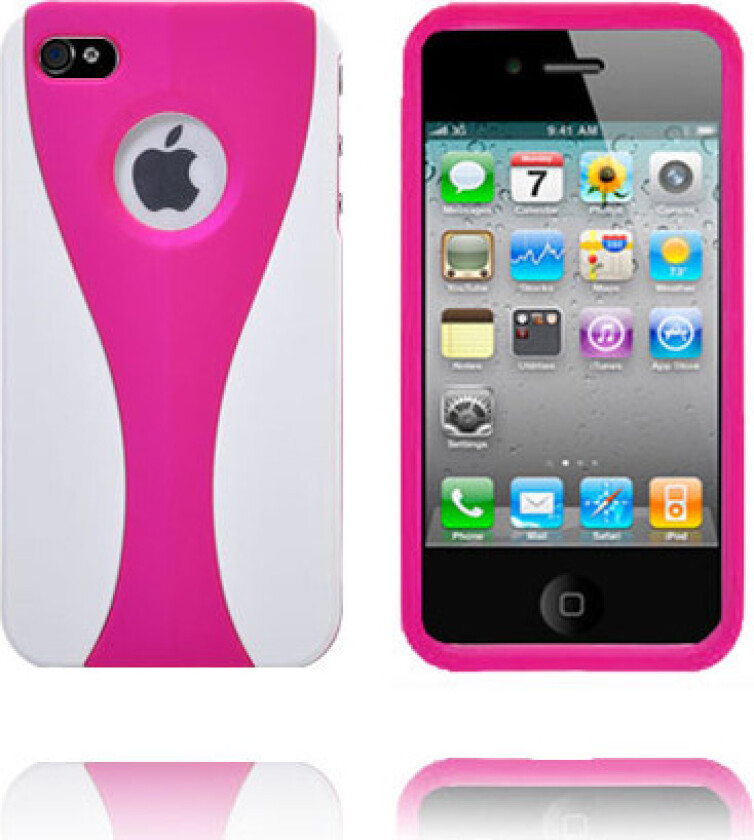 iCurve Snap-On (Hot Rosa) iPhone 4S Deksel