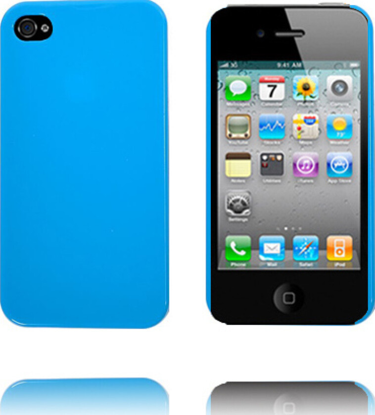 Candy Hard Shell (Blå) iPhone 4S Deksel