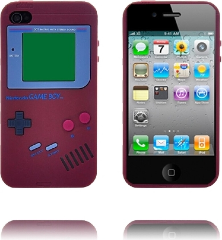Gameboy (Brun) iPhone 4 Deksel
