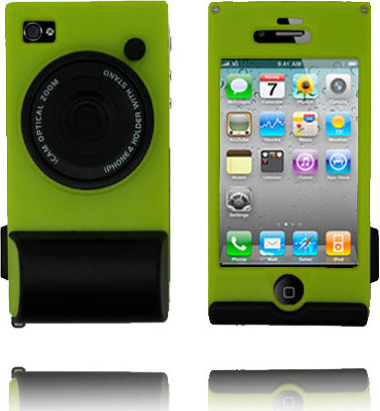 Camdeksel (Grønn) iPhone 4 Deksel