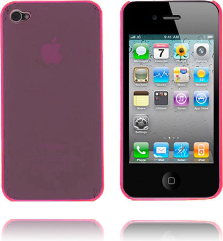 Slim Series (Rosa) iPhone 4 Deksel