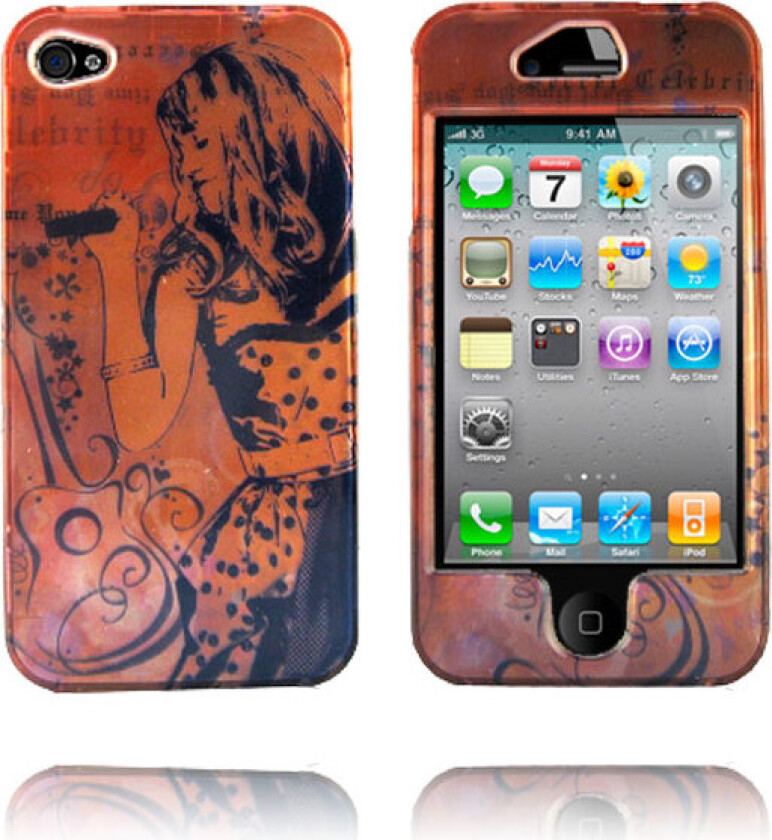 Diva - Dobbeltsidig iPhone 4 Deksel