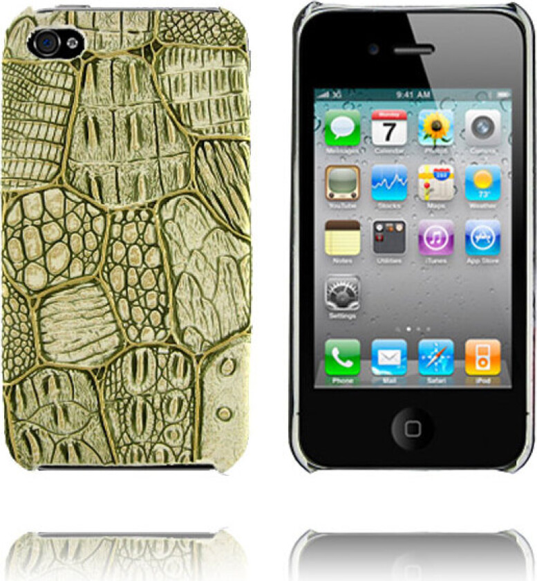 Granite (Hvit) iPhone 4 Deksel