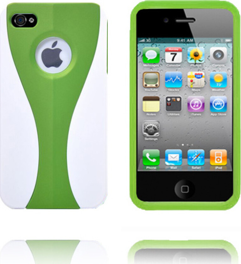 iCurve Snap-On (Grønn) iPhone 4S Deksel