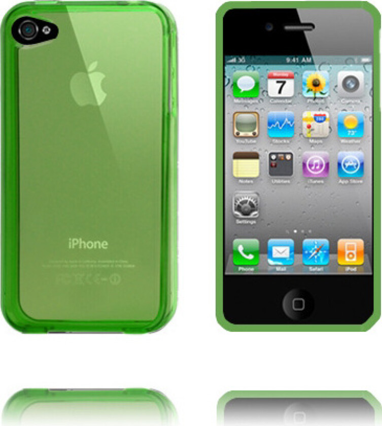 Nude (Grønn) iPhone 4S Deksel