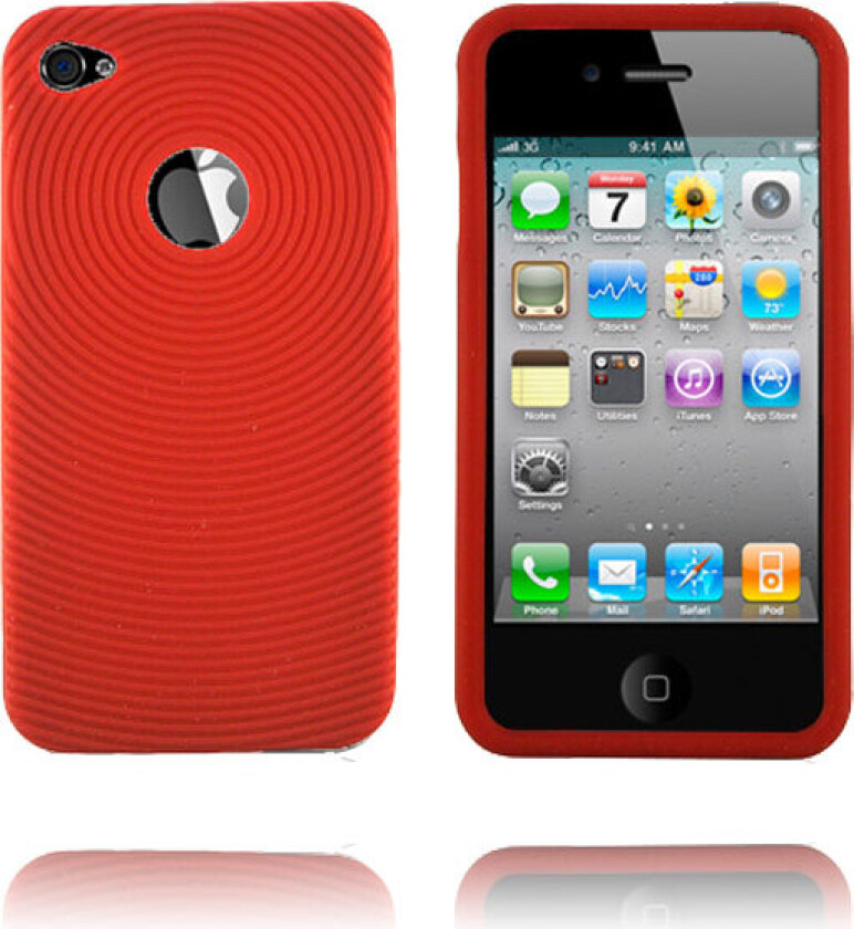 Bombay i4 (Rød) iPhone 4 Deksel