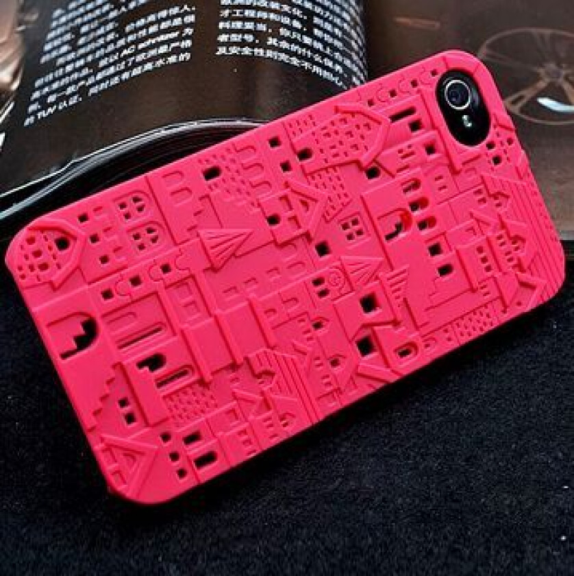City 3D (Hot Rosa) iPhone 4S Deksel