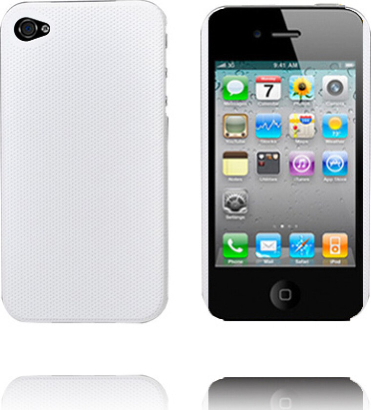 Supreme (Hvit) iPhone 4S Deksel