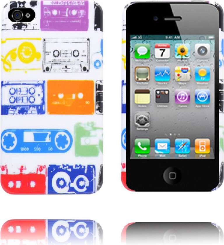 New Sketch (Diverse Colors) iPhone 4S Deksel