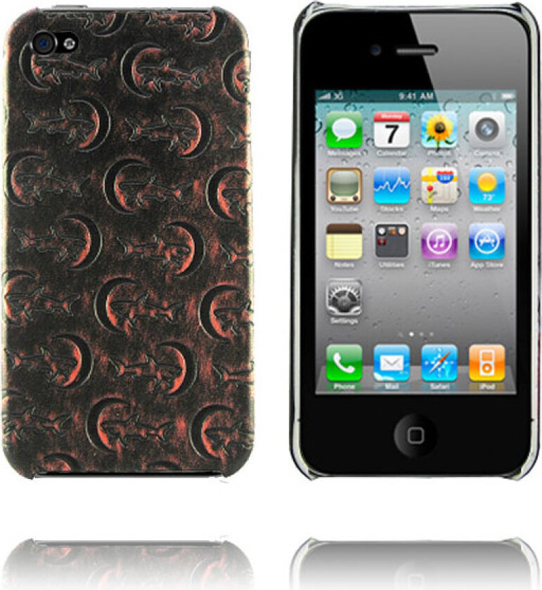 Moon (Mørk Kobber) iPhone 4 Deksel