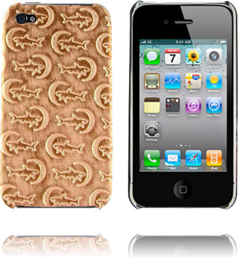 Moon (Kobber) iPhone 4 Deksel