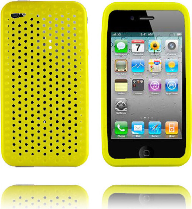 Mask (Gul) iPhone 4 Deksel