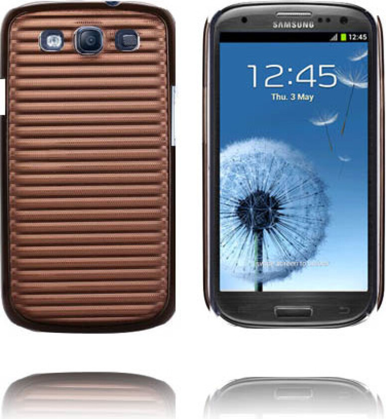 Alu Back Ver. II (Brun) Samsung Galaxy S3 Deksel