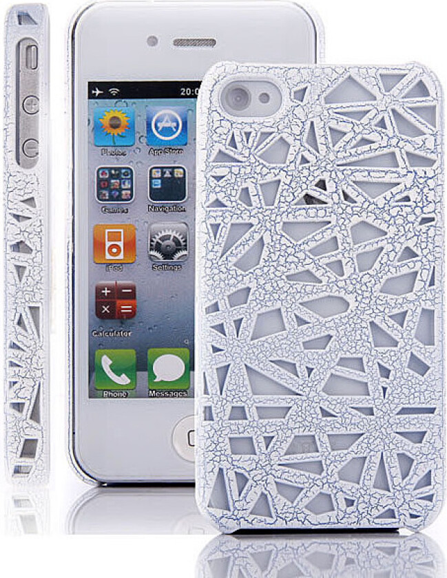 Synergy (Blå) iPhone 4/4S Deksel