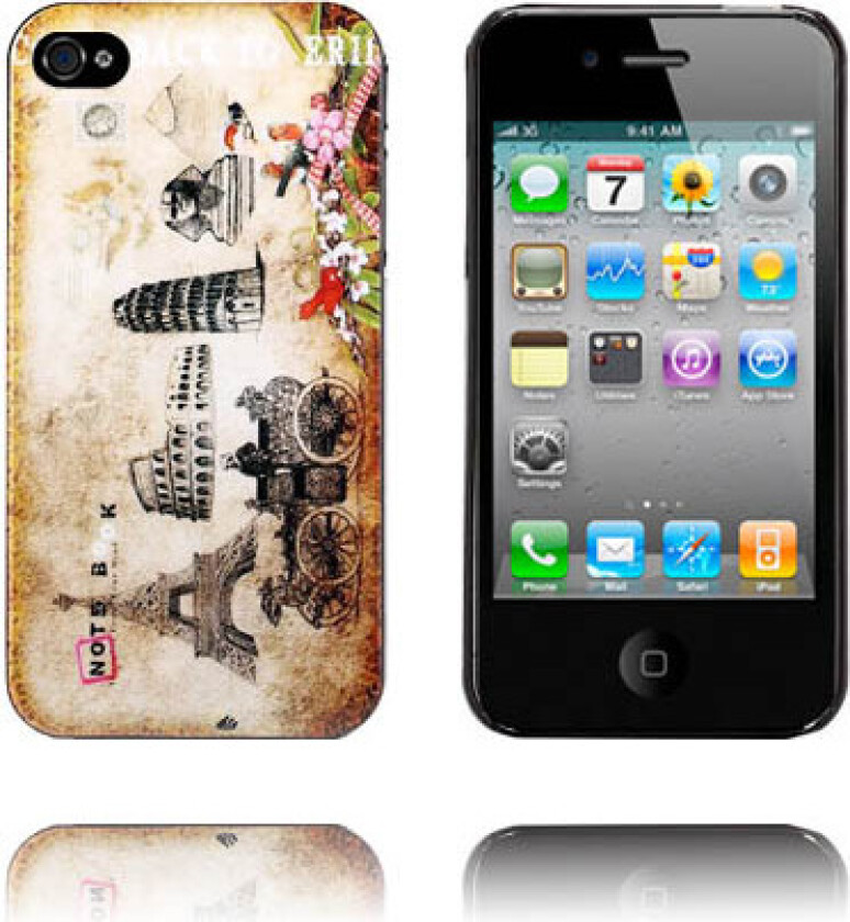 StoryLine (Eifel & Colosseum) iPhone 4/4S Deksel