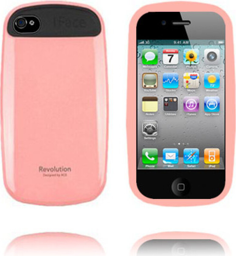 iFace Revolution (Lyserosa) iPhone 4/4S Deksel