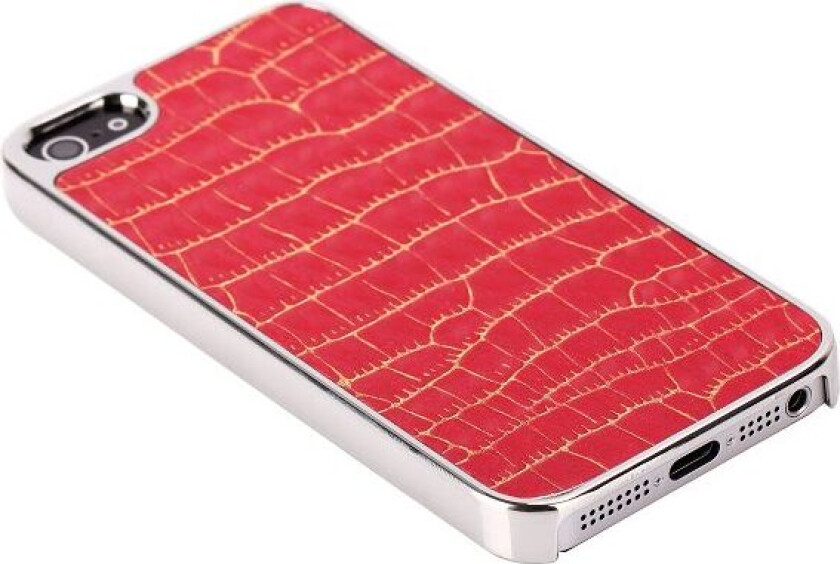 RaptorDeksel - Chrome Edge (Rød) iPhone 5 Deksel