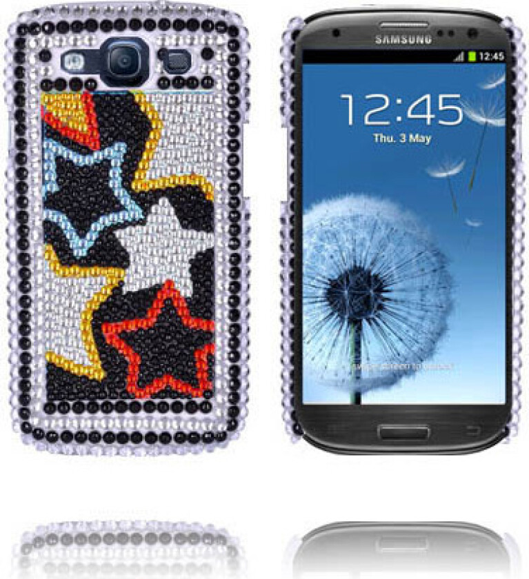 Paris (Diverse Stjerner) Samsung Galaxy S3 Bling Deksel