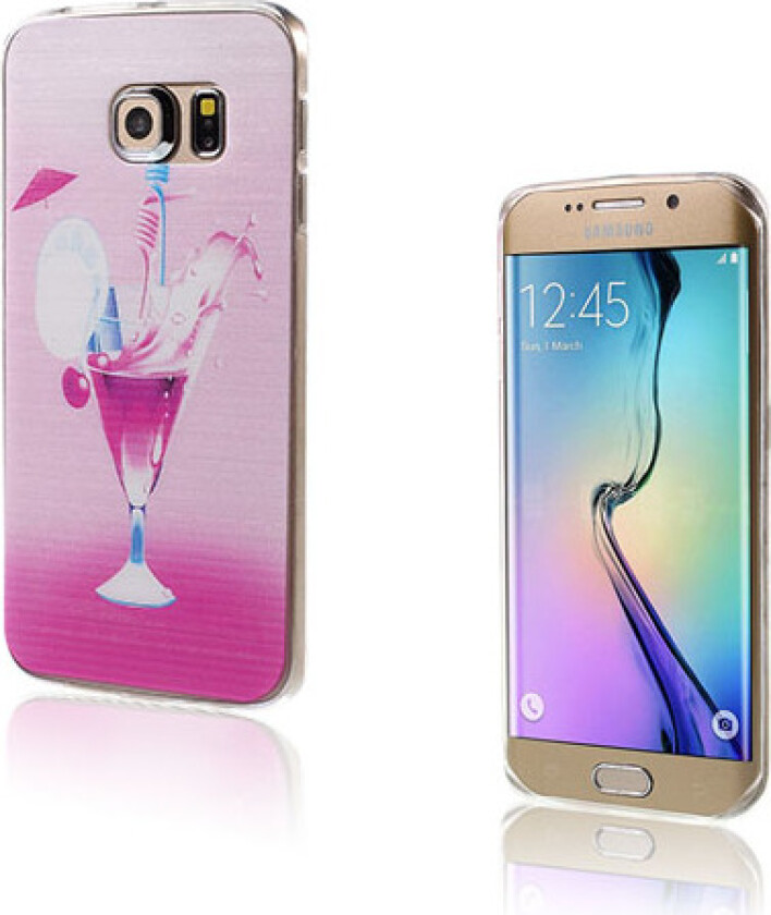 Westergaard Samsung Galaxy S6 Edge Deksel - Varm Rosa Drink