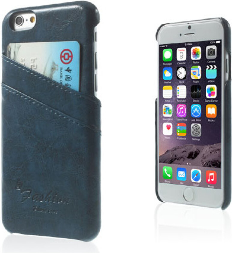 Forssman (Mørk Blå) iPhone 6 Lær Deksel