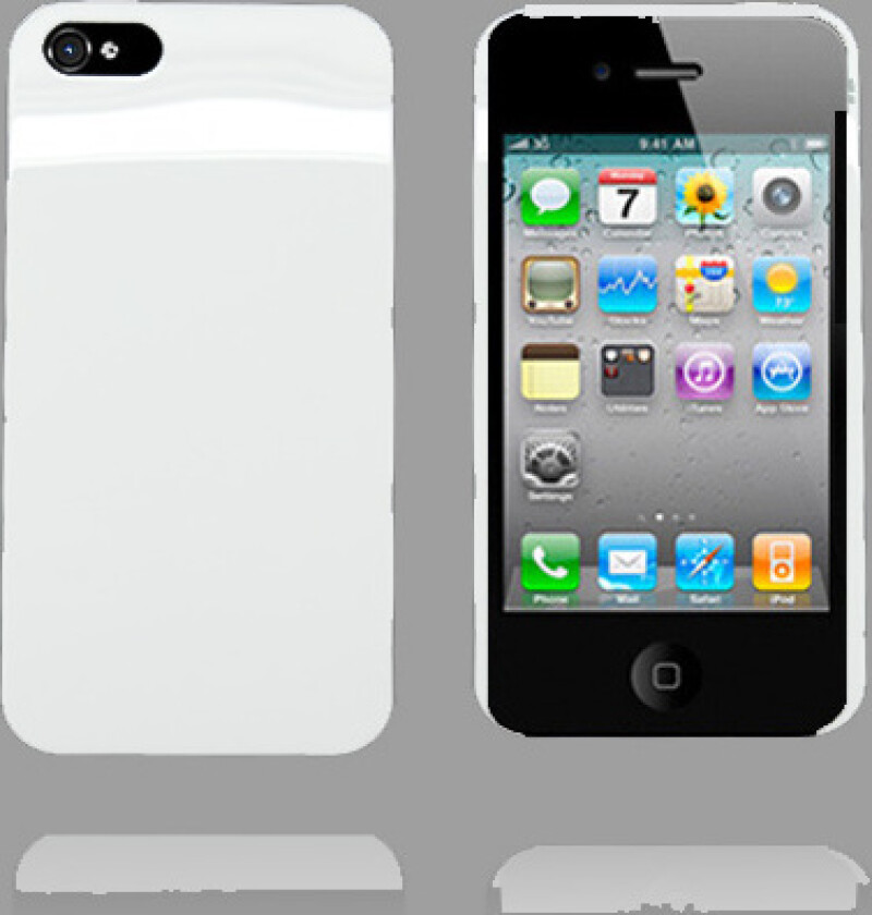 Hard Shell (Hvit) iPhone 5 Deksel
