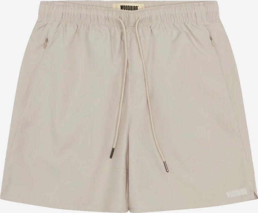 W Haiden Tech Shorts - Light Grey