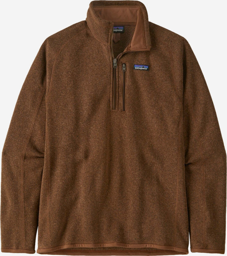 M's Better Sweater 1/4 Zip - Moose Brown