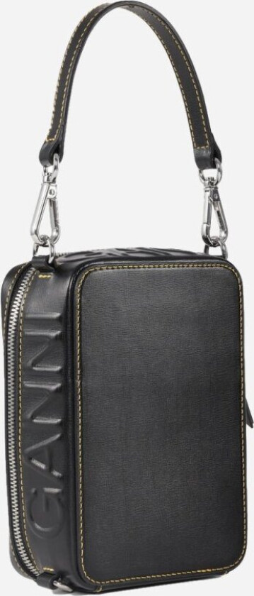 Banner Camera Bag Yellow Stitch - Black