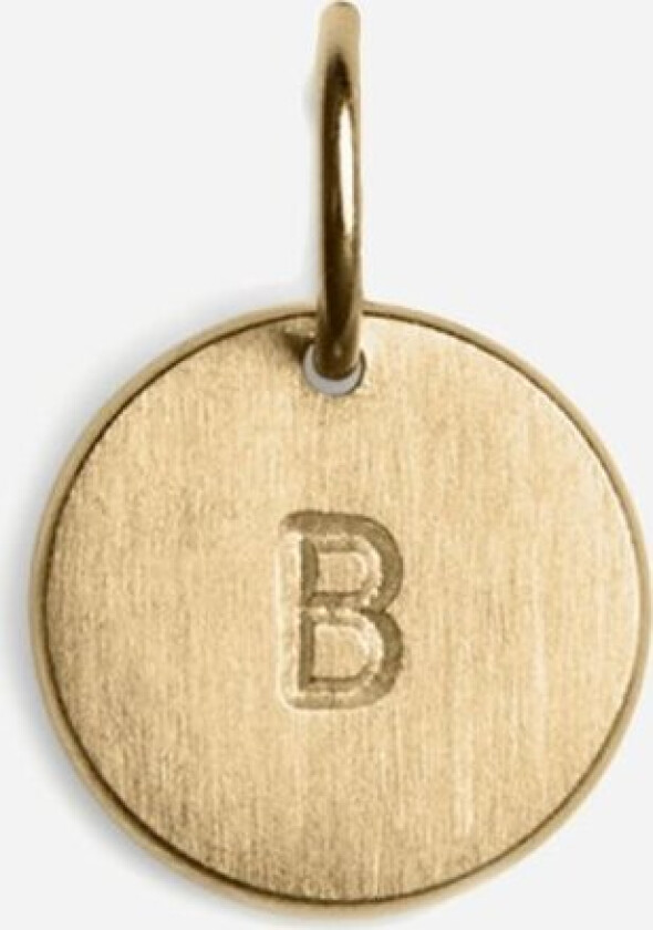 Love Tag (Ø=11 mm) - Forgyldt Sølv