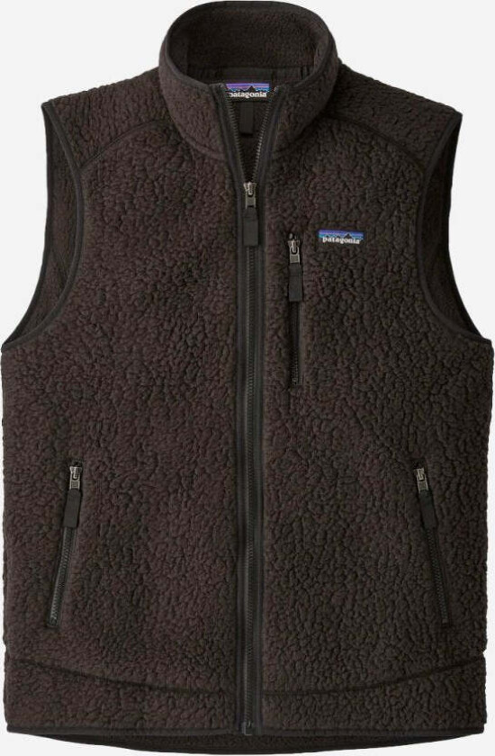 M's Retro Pile Vest - Black