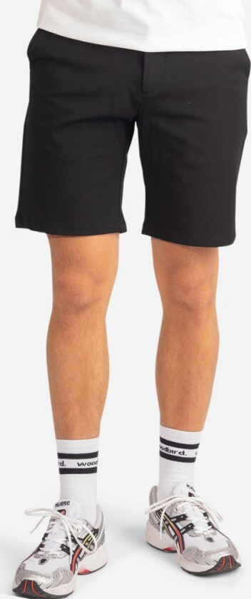 Steffen Twill Shorts - Black