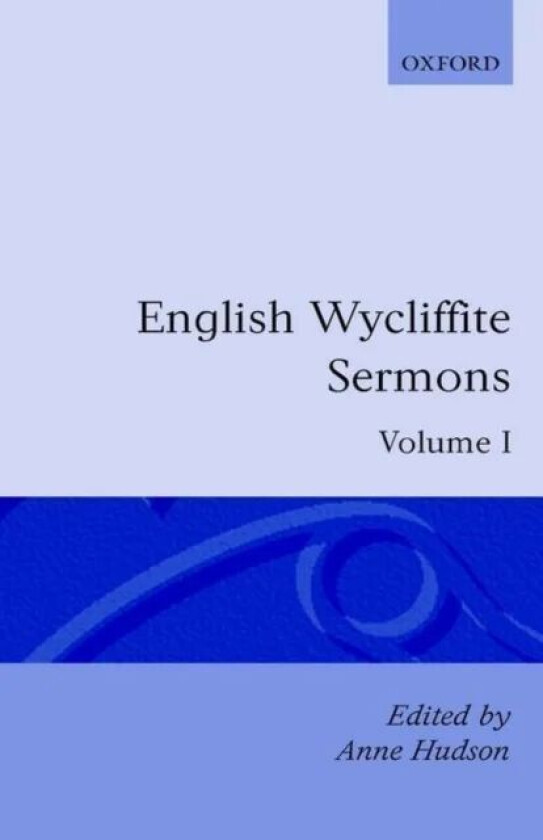 Bilde av English Wycliffite Sermons: Volume I