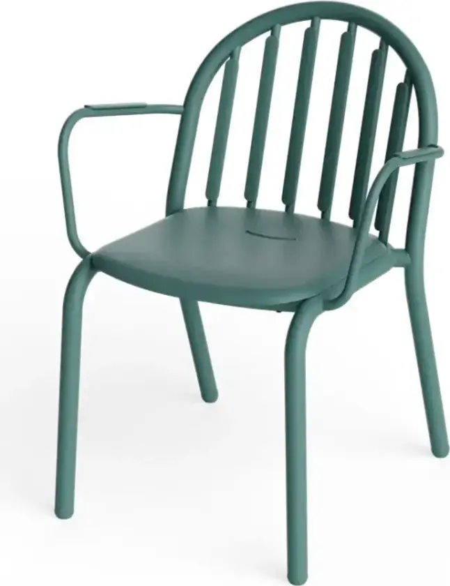 Fred'S Spisestol med armlener Dark Sage