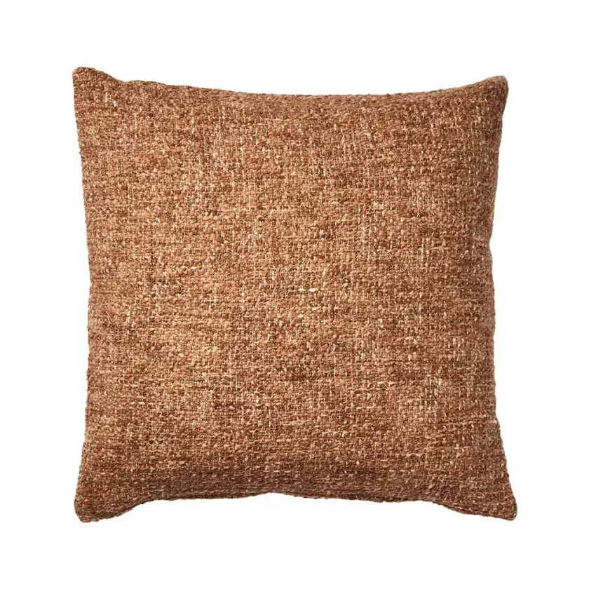 NINA putetrekk beige/korall 50x50 cm