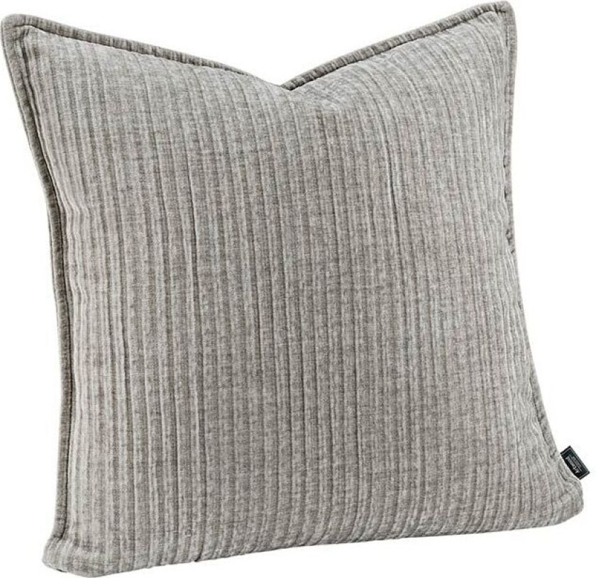 Putetrekk Kordfløyel Steel Grey 50 x 50 cm