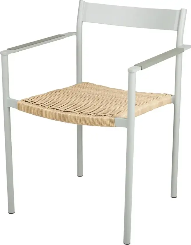 DK Stol med armlene dusty green